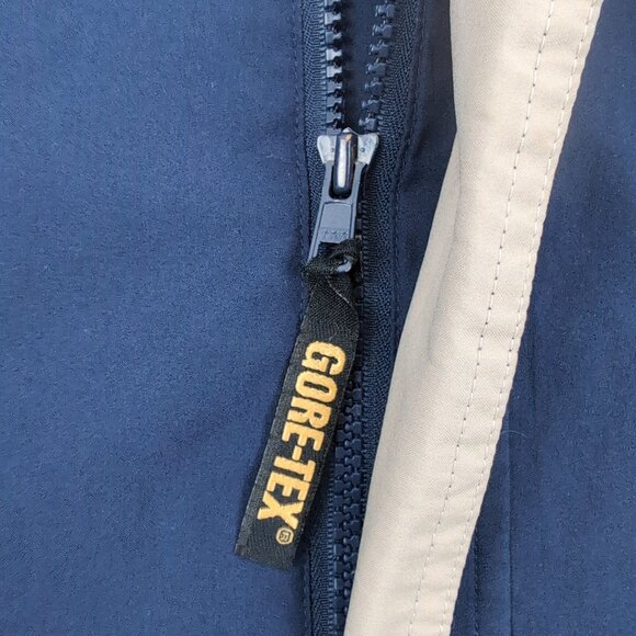 Vintage Coast Mountain Men's GORETEX Navy Jacket Lining w/ Pockets, XXL - Picture 6 of 11